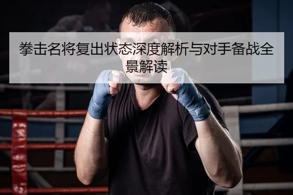 拳击名将复出状态深度解析与对手备战全景解读